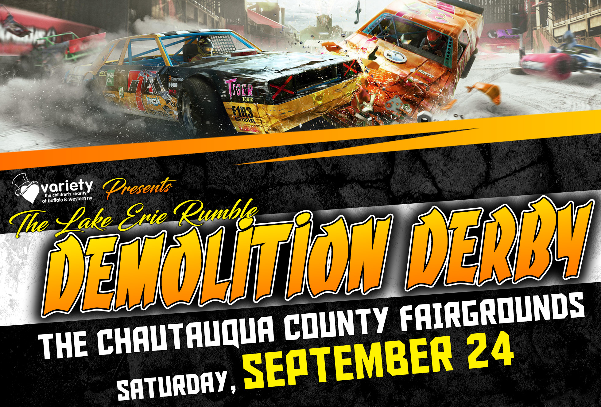Variety Presents: The Lake Erie Rumble Demolition Derby!