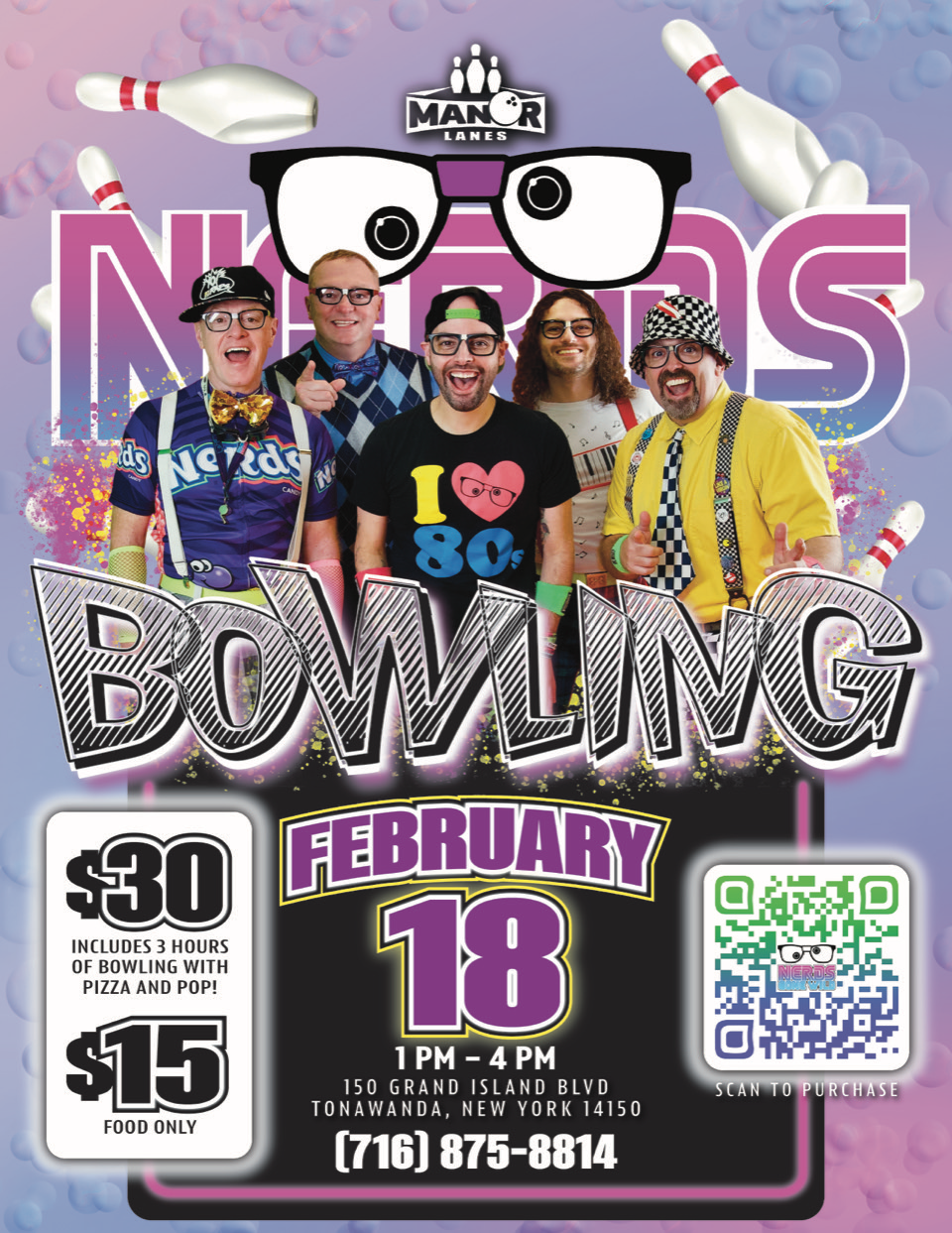 Nerds Gone Bowling Fundraiser!