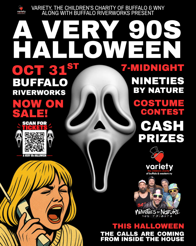 Variety Club and Buffalo RiverWorks present A Very 90s Halloween Party!